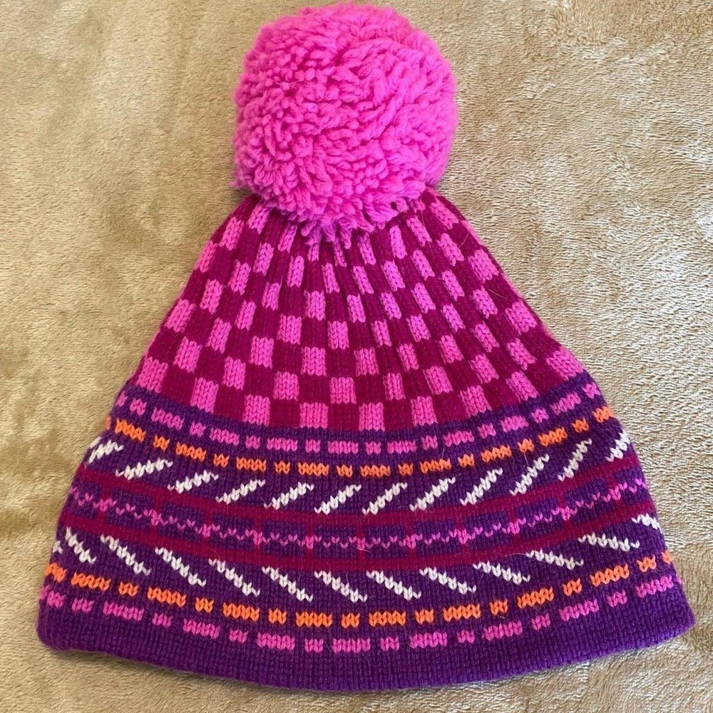 Hat Top Notch Knits Beanie OSFM Winter Handmade USA s26